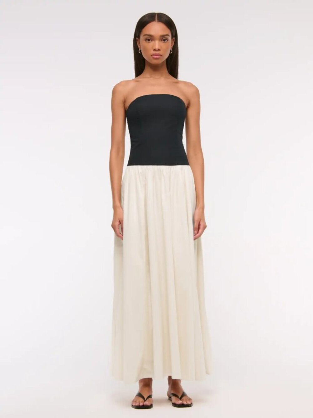 Abercrombie & Fitch Drop Waist Maxi Dress